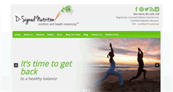 Desktop Screenshot of d-signednutrition.com